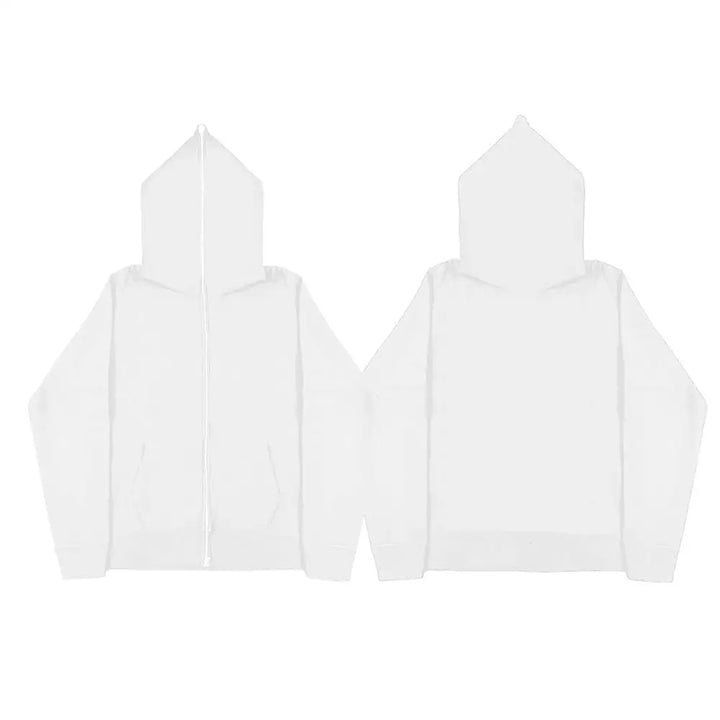 High-end gorpcore sweater: style & performance materials - white / s