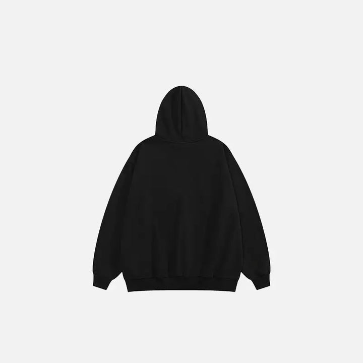 Rabbet y2k oversized hoodie for ultimate streetwear comfort - hoodies