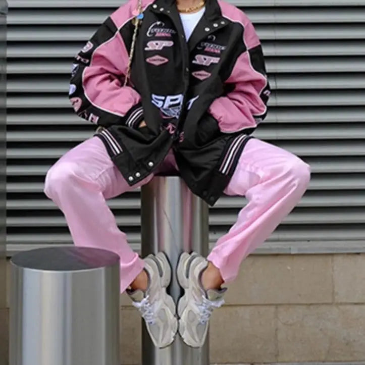 Women’s y2k racing jacket - all season comfort