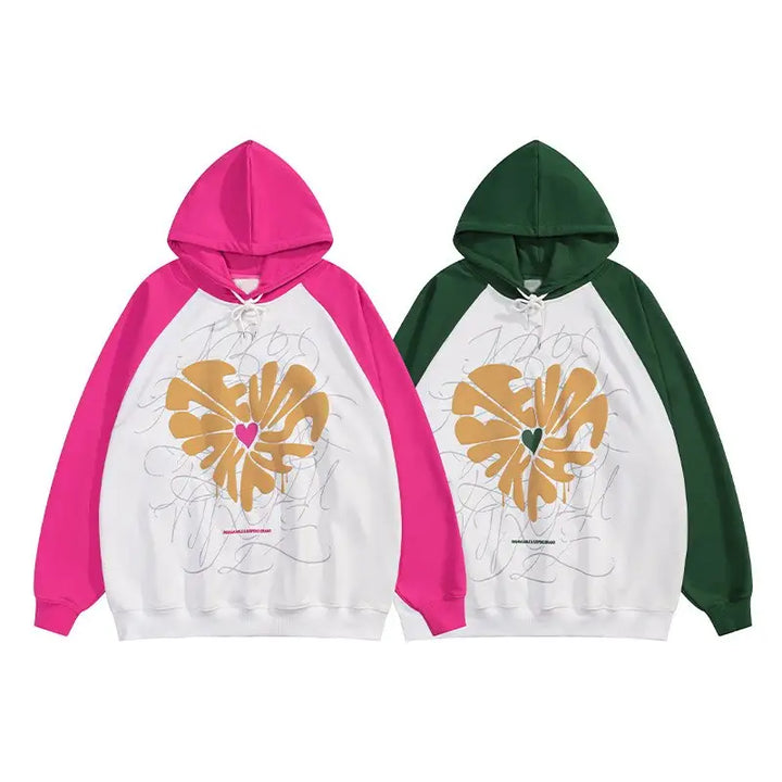 Y2k oversized hoodie with raglan sleeves for ultimate comfort - hoodies