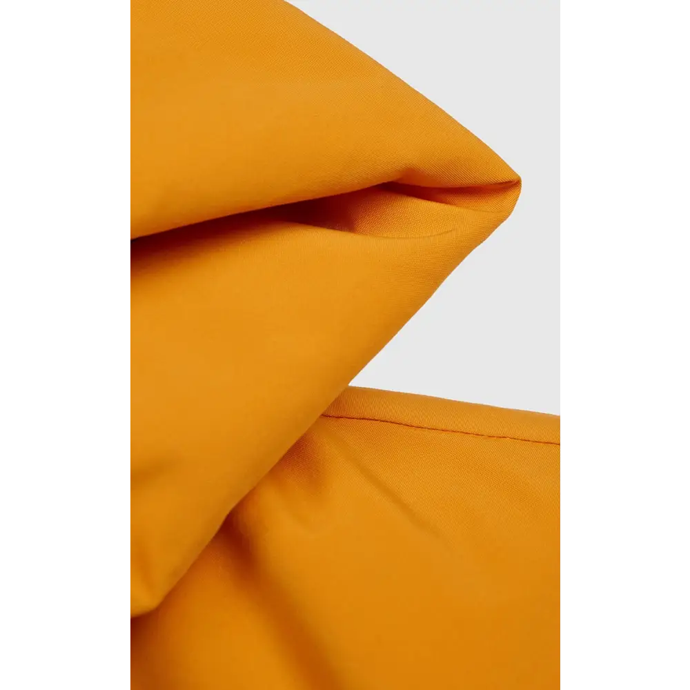 Plain y2k waterproof jacket with protective hood and cotton padding - clothing