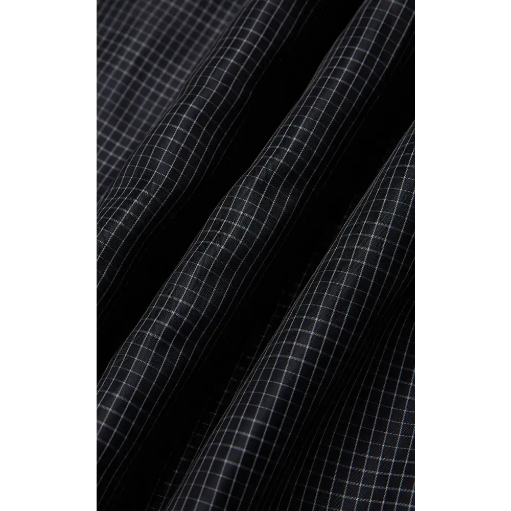 Plain y2k waterproof jacket with protective hood and cotton padding - clothing