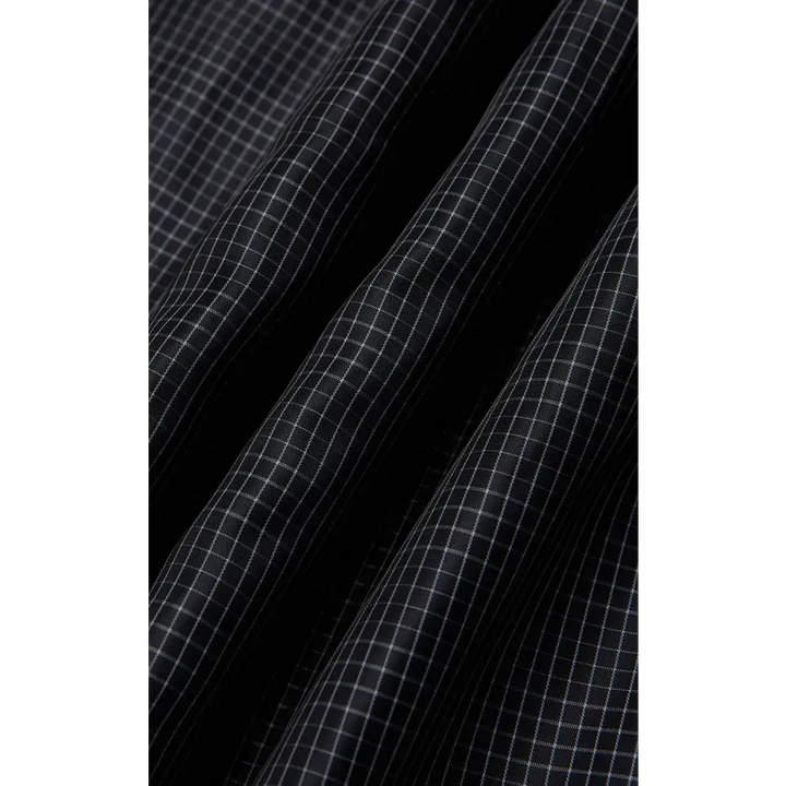 Plain y2k waterproof jacket with protective hood and cotton padding - clothing