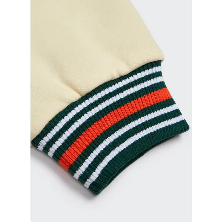 Ready y2k embroidered green varsity jacket for vintage streetwear - varsity jackets