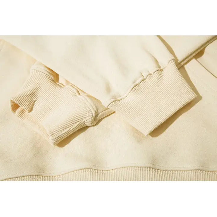 Red moon hoodie from y2k streetwear for comfort and durability - hoodies