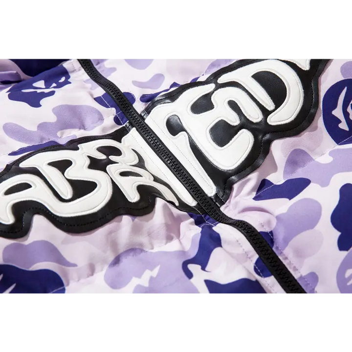 Y2k removable hooded devil jacket from the streetwear collection - puffer jackets