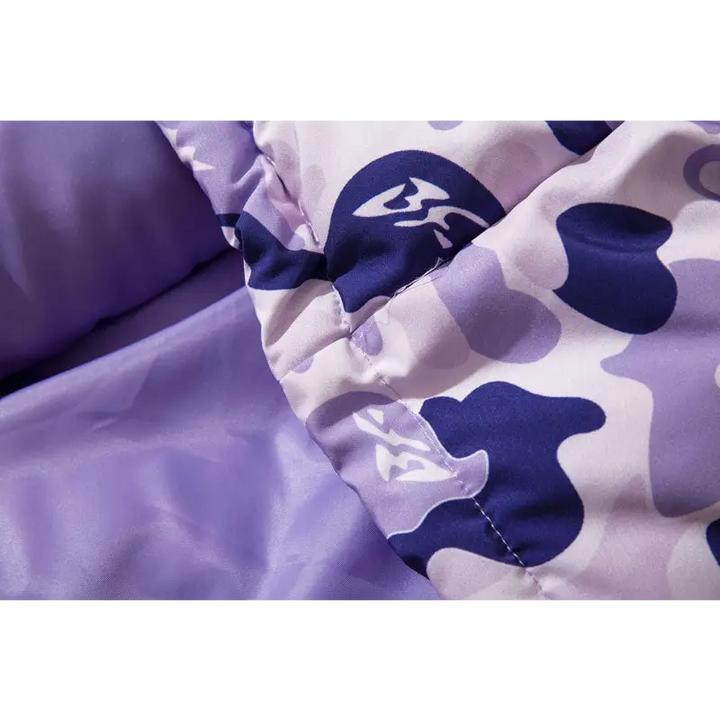 Y2k removable hooded devil jacket from the streetwear collection - puffer jackets