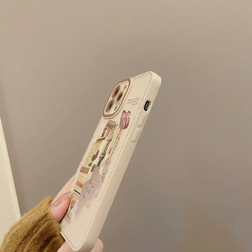 Retro butterfly cell phone case for y2k nostalgia - iphone cases