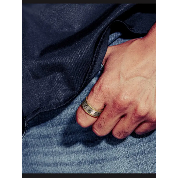 Retro egyptian silver horus y2k ring for fashion forward style - rings