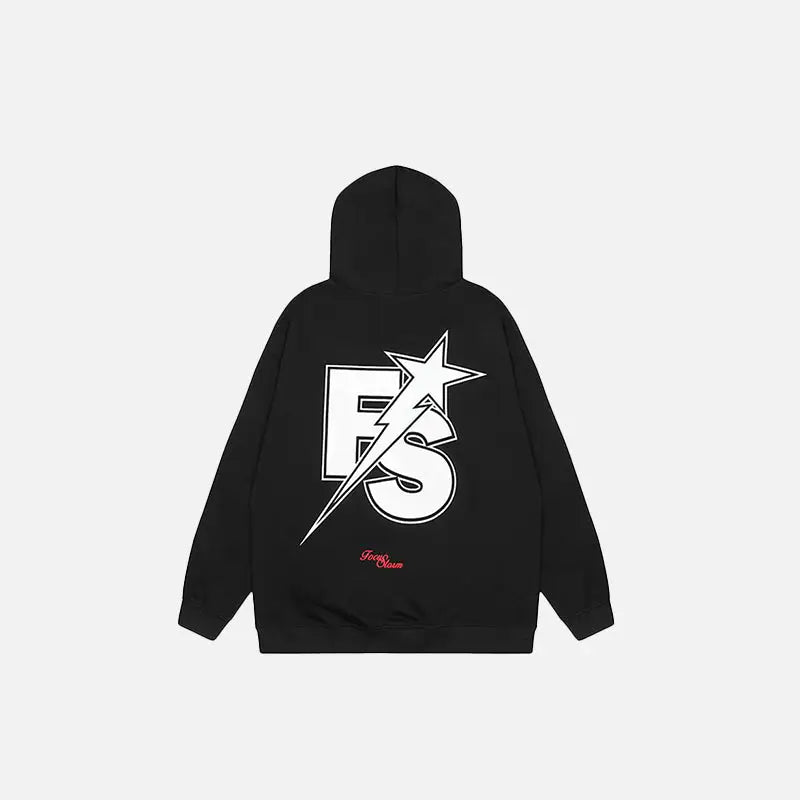 Luxury retro oversized hoodie for y2k streetwear lovers - hoodies