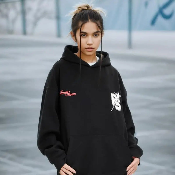 Luxury retro oversized hoodie for y2k streetwear lovers - hoodies