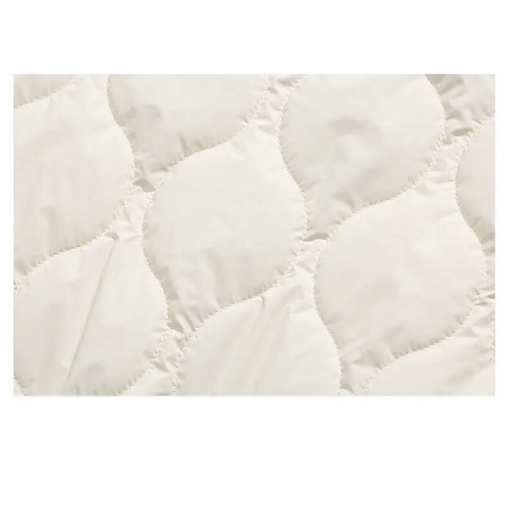 Y2k retro patched jacket with classic collar and zipper - puffer