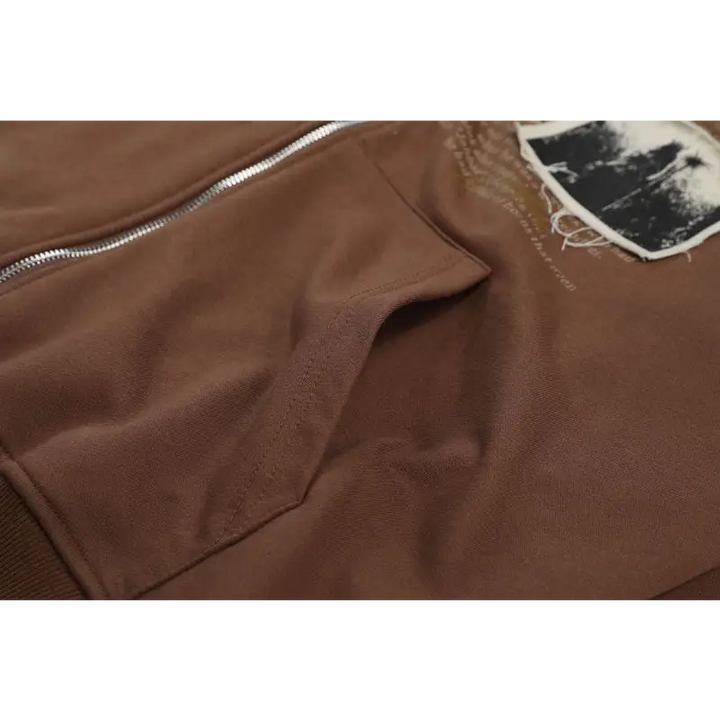 Y2k retro letter print hoodie for comfort and style - hoodies