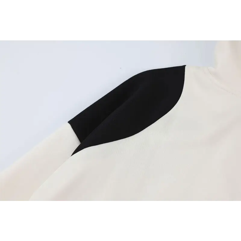 Retro sports hoodie - must-have item for avant-garde fashion - hoodies