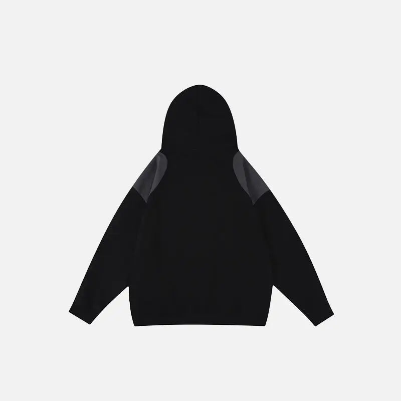 Retro sports hoodie - must-have item for avant-garde fashion - hoodies