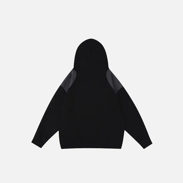 Retro sports hoodie - must-have item for avant-garde fashion - hoodies