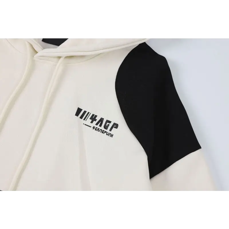 Retro sports hoodie - must-have item for avant-garde fashion - hoodies