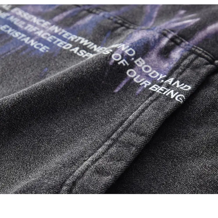 Vintage soul shadow graphic hoodie for a retro y2k look - hoodie