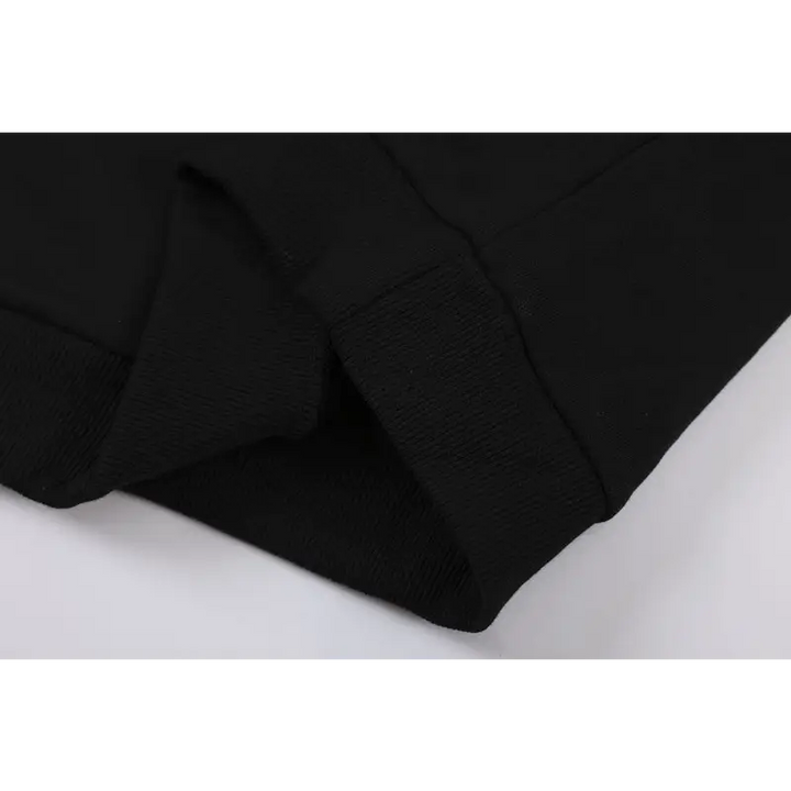 Y2k rhinestone graphic print hoodie for stylish comfort - hoodies