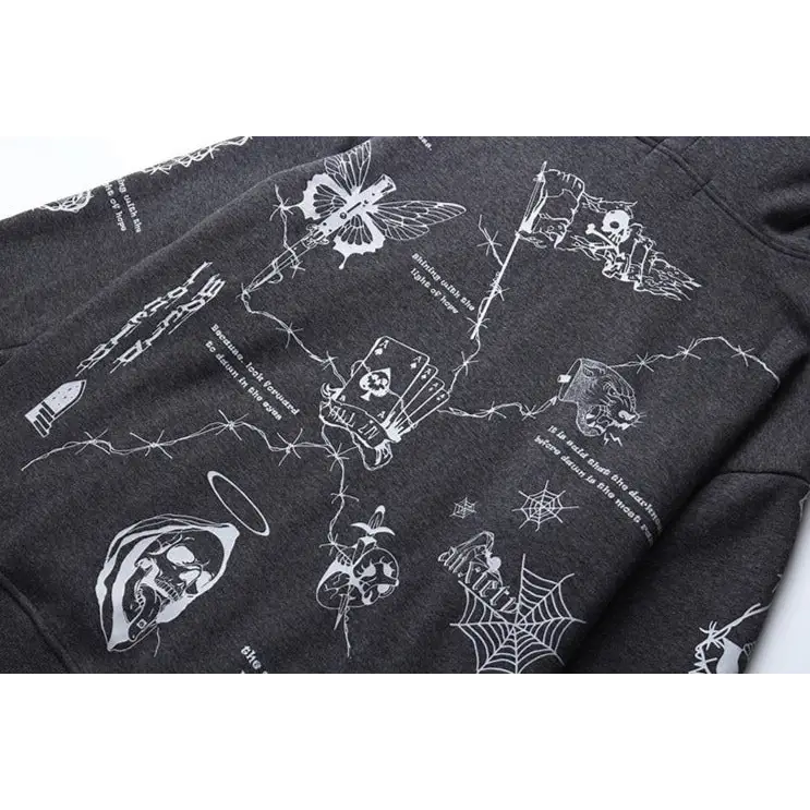 Y2k ritual hoodie for comfortable and fashionable streetwear - hoodies