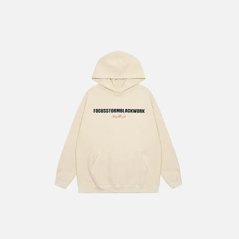 Y2k roman empire letter print hoodie for comfort and style - beige / m - hoodies