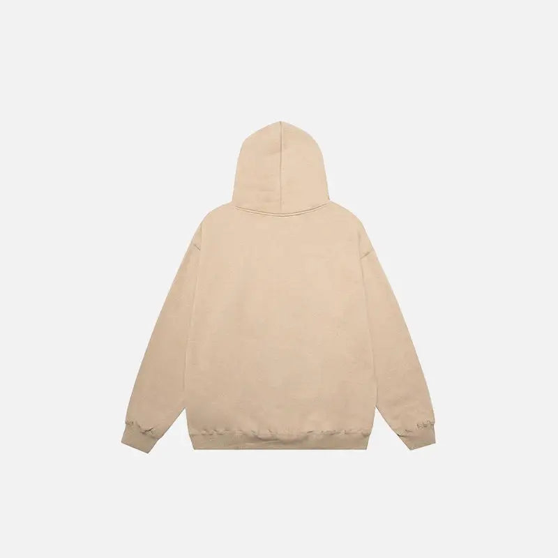 Y2k signature floral hoodie for stylish streetwear comfort - hoodies