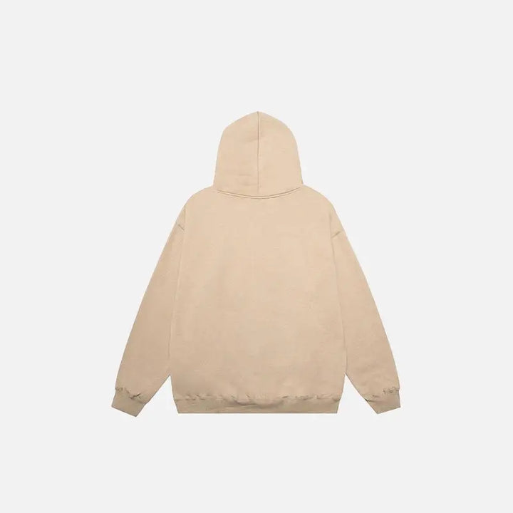 Y2k signature floral hoodie for stylish streetwear comfort - hoodies