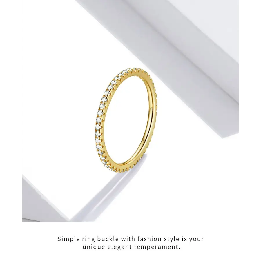 Y2k simulated diamond 925 sterling silver ring for elegant style - rings