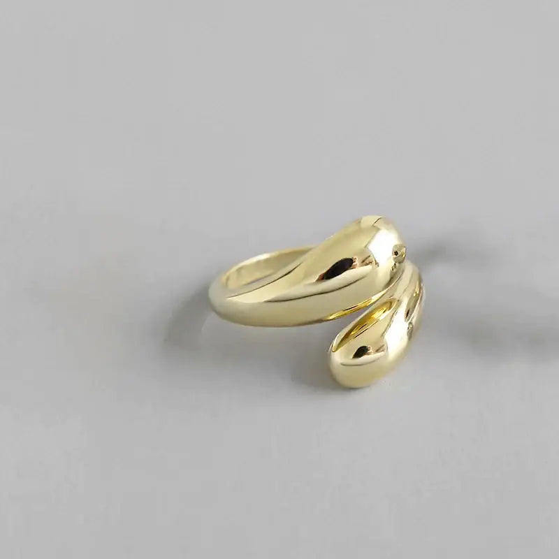 Y2k smooth vintage ring for timeless fashion style - rings