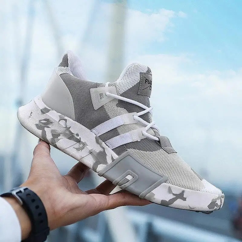 Rvx style cama sneaker street shoes for unique elegance - gray / 7