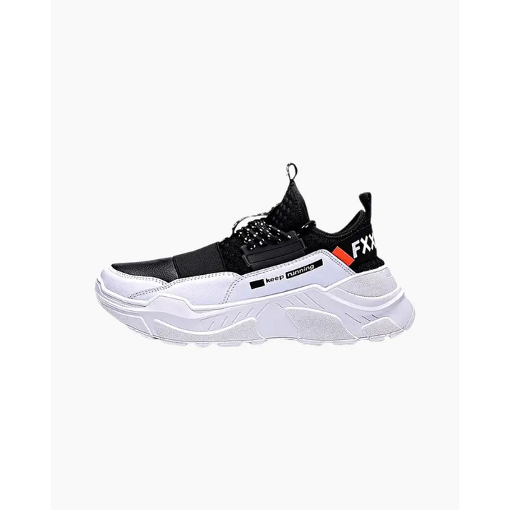 Rvx max y2k athletic sneakers for stylish urban wear - black / white / 6