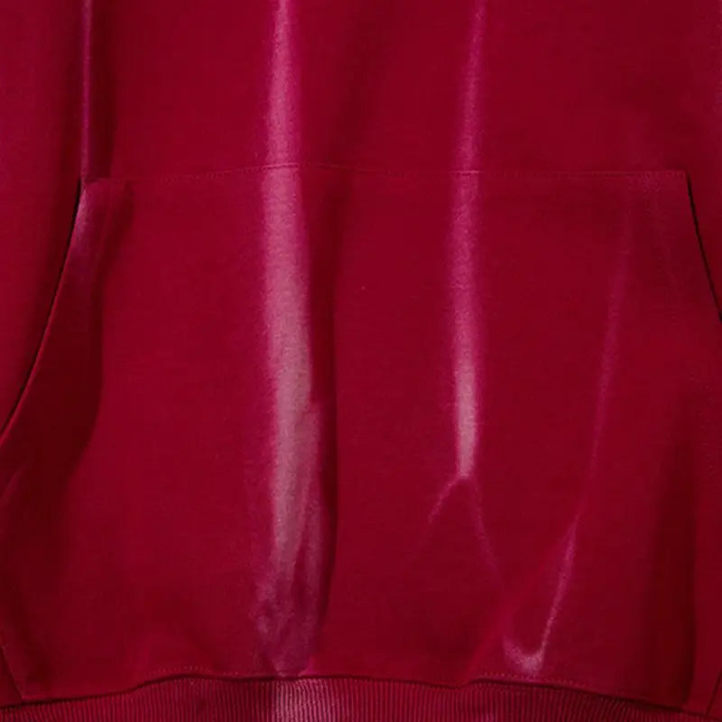 Y2k loose-fitting solid color hoodie for comfort and style - hoodies