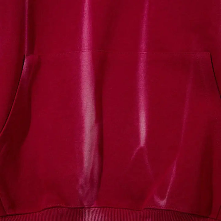 Y2k loose-fitting solid color hoodie for comfort and style - hoodies