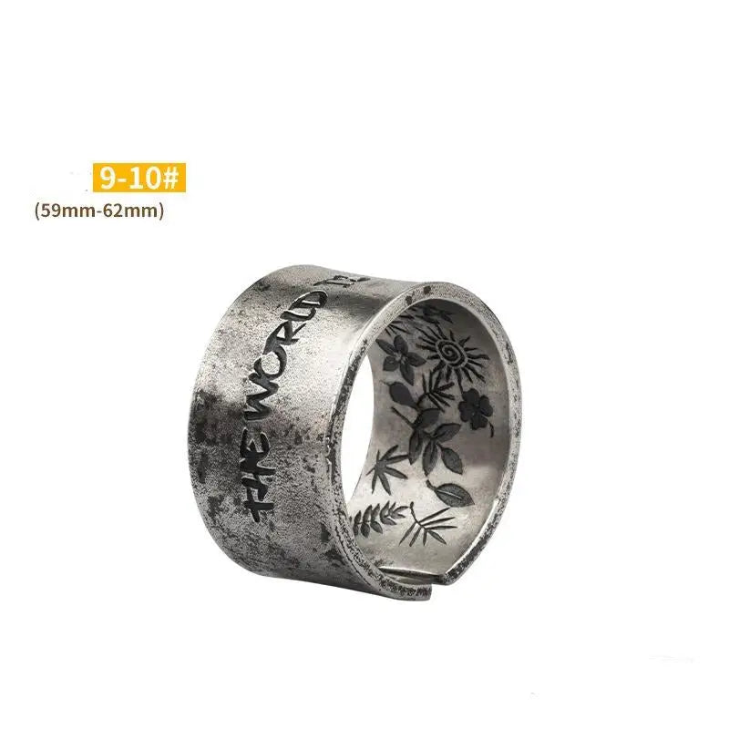 Bague fils du soleil y2k silver ring for fashionable elegance - rings