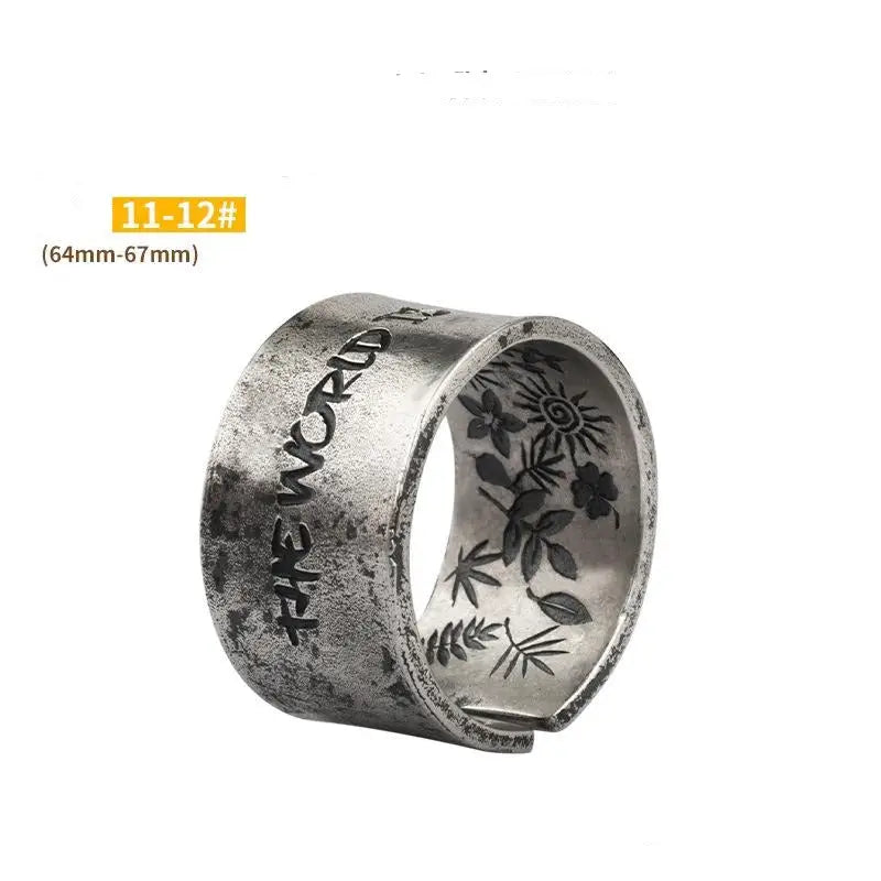 Bague fils du soleil y2k silver ring for fashionable elegance - rings