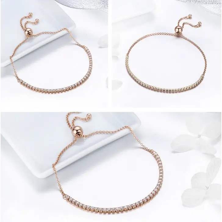 Y2k sterling silver sparkling strand bracelet for a dazzling look - necklace