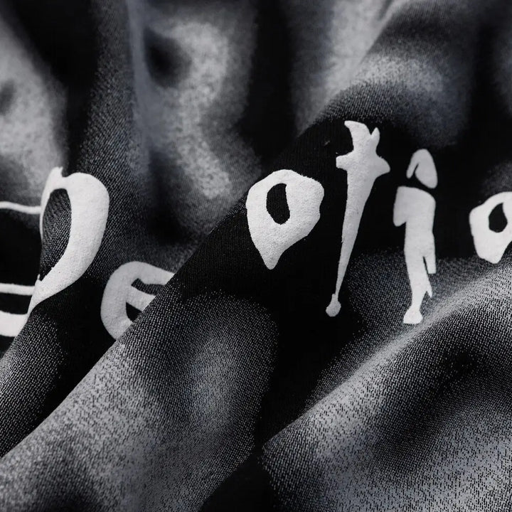 Spider y2k graphic print hoodie for stylish streetwear - hoodies