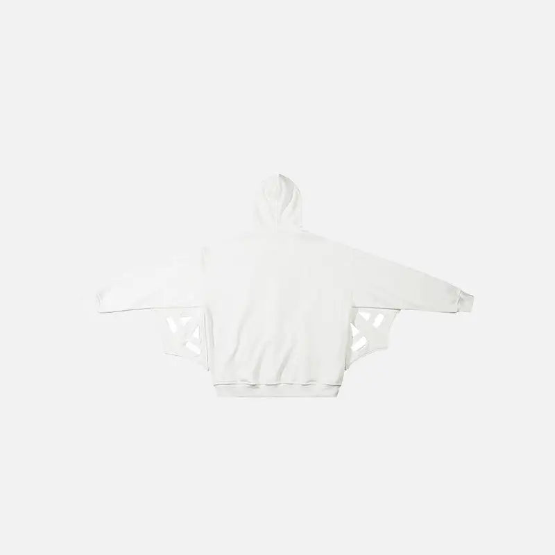 Spider web y2k full zip jacket for unique streetwear style