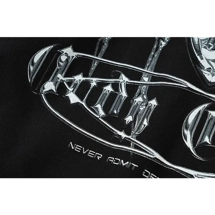 Y2k spider web hoodie for bold streetwear style - hoodies