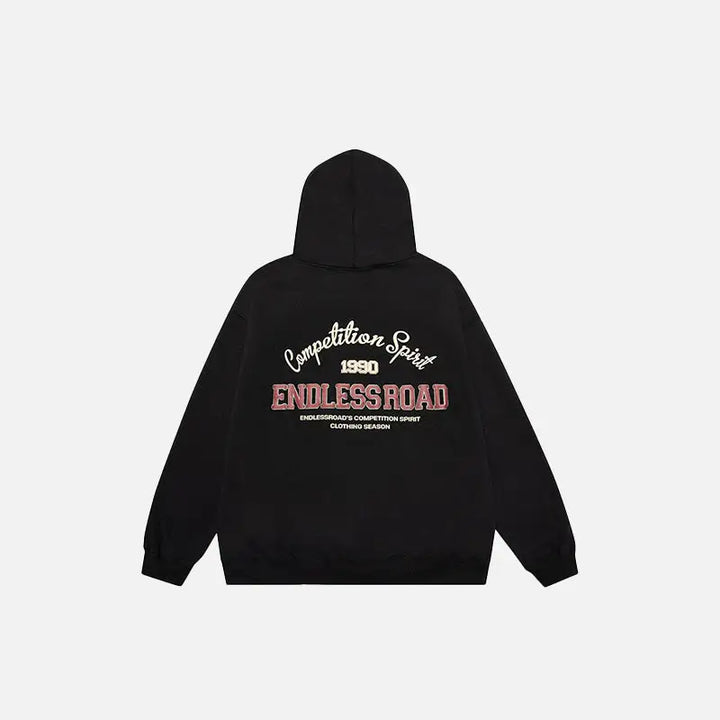 Spirit of competition y2k hoodie for stylish streetwear - black / m - hoodies