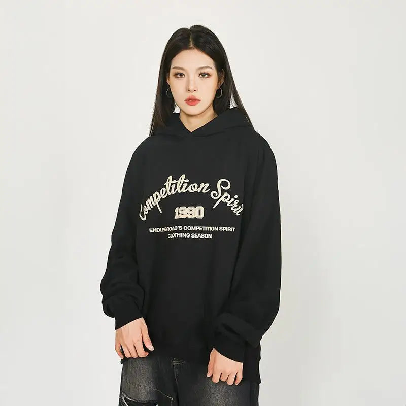 Spirit of competition y2k hoodie for stylish streetwear - hoodies