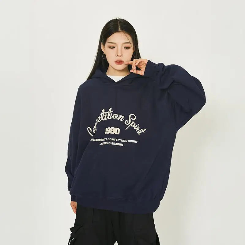 Spirit of competition y2k hoodie for stylish streetwear - hoodies