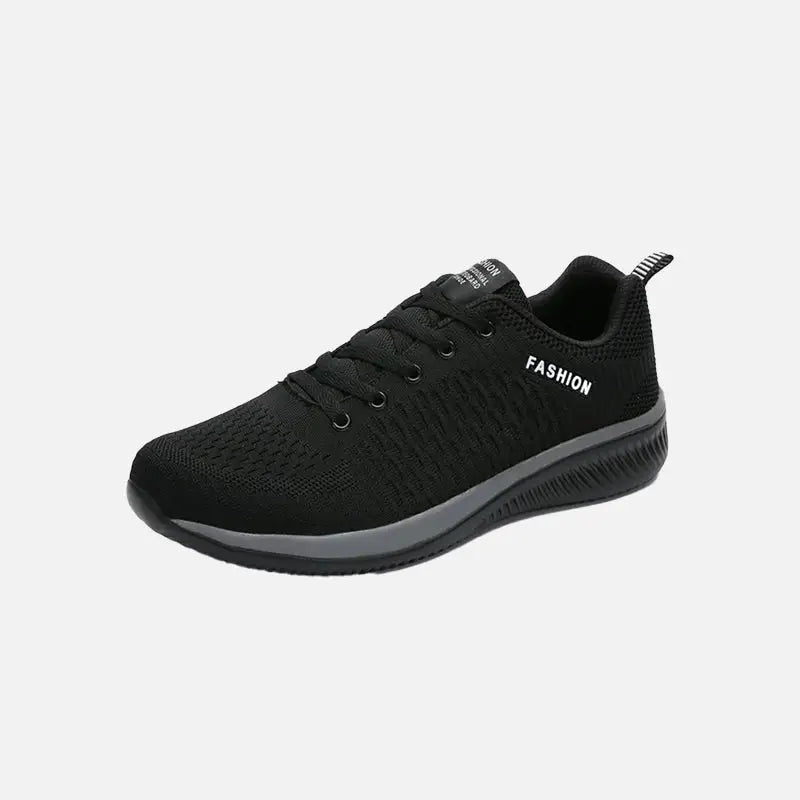 Splicing color flexible sneakers y2k - black / 36