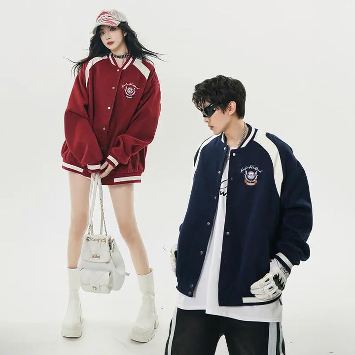 Y2k retro varsity jackets for unique style and comfort - varsity jackets