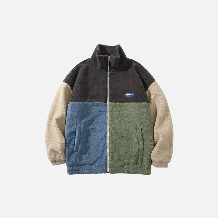 Unique y2k jackets for stylish streetwear outfits - blue / m - furry jacket