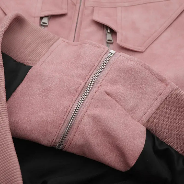 Y2k star graphic embroidery varsity jacket for versatile streetwear style