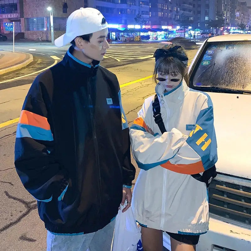 Unique y2k jackets for nostalgic streetwear style - windbreaker