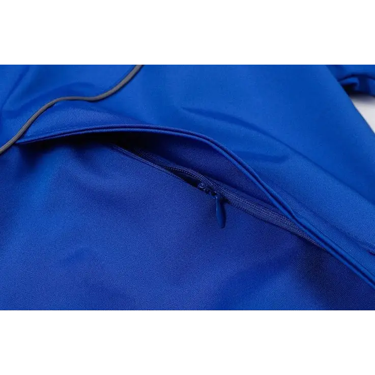 Striped reflective v jacket for y2k streetwear style - jackets