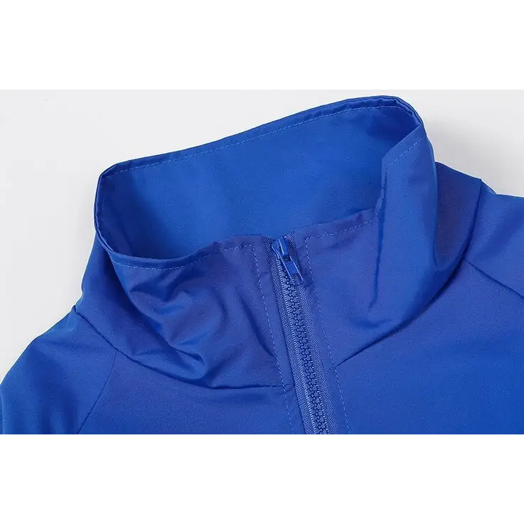 Striped reflective v jacket for y2k streetwear style - jackets