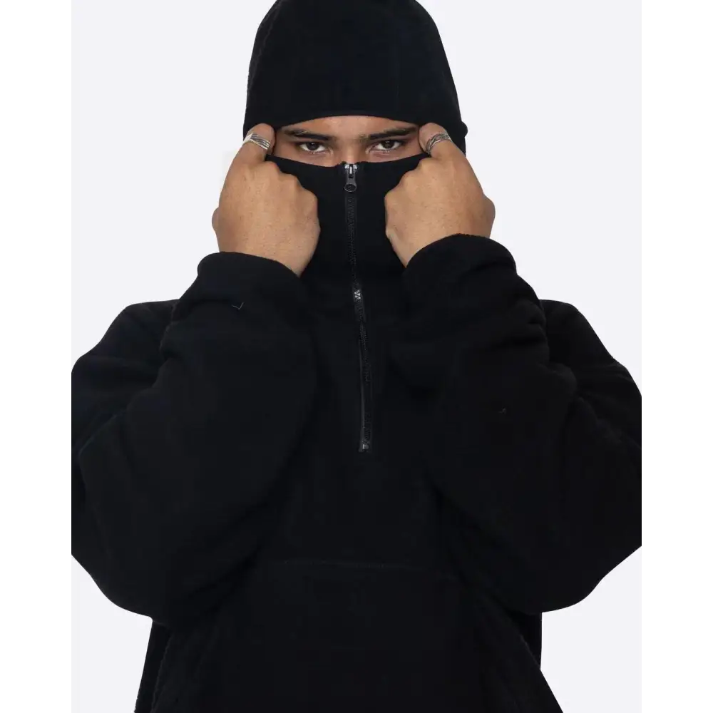 Sweat sherpa cagoule y2k - style streetwear